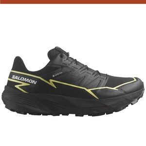 Salomon Black and Yellow Trail Running Shoes